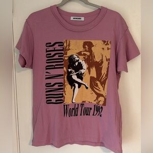 Daydreamer Mauve Guns N' Roses Tour Tee